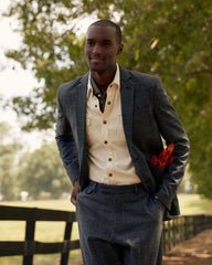 Men Archie Jacket Charcoal | Billy Reid Suiting