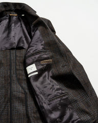 Men Archie Jacket Dark Brown | Billy Reid Suiting