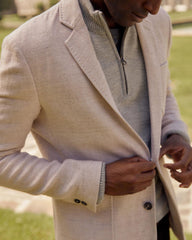 Men Archie Jacket Tan | Billy Reid Suiting