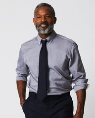 Men Arnie Oxford Shirt Light Grey | Billy Reid Shirting