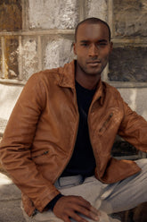 Men Blake Jacket Saddle | Billy Reid Jackets & Outerwear