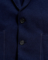 Men Boiled Wool Sport Coat Navy | Billy Reid Suiting