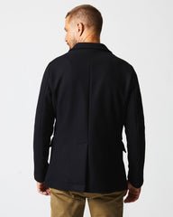 Men Bond Peacoat Black | Billy Reid Jackets & Outerwear
