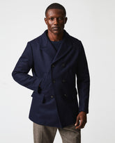 Men Bond Peacoat Navy | Billy Reid Jackets & Outerwear