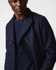 Men Bond Peacoat Navy | Billy Reid Jackets & Outerwear