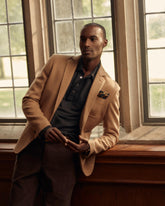 Men Camel Hair Archie Jacket Camel | Billy Reid Suiting