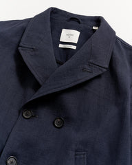 Men Canvas Bond Peacoat Navy | Billy Reid Jackets & Outerwear