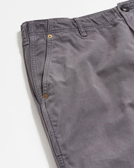 Men Canvas Chino Pant Asphalt | Billy Reid Bottoms