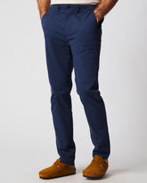 Men Chino Pant Carbon Blue | Billy Reid Bottoms