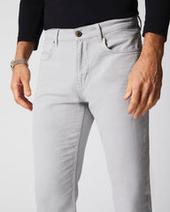 Men Cotton Linen 5 Pocket Pant Quarry | Billy Reid Bottoms