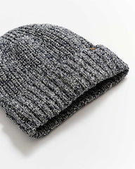 Men Cotton Ribbon Beanie Carbon Blue | Billy Reid Accessories