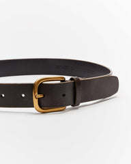 Men Distressed Leather Belt Cinnamon | Billy Reid Suiting