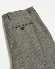 Men Flat Front Trouser Black/white | Billy Reid Bottoms