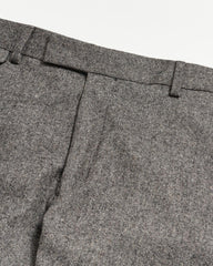 Men Flat Front Trouser Charcoal Grey | Billy Reid Suiting