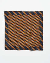 Men Heirloom Stripe Bandana Black/gold | Billy Reid Accessories
