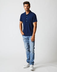 Men Indigo Polo Dark Indigo | Billy Reid Polos, Tees & Henleys
