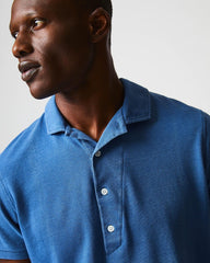 Men Indigo Polo Denim | Billy Reid Polos, Tees & Henleys