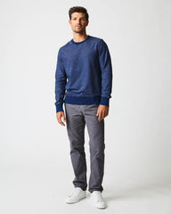Men Indigo Terry Sweatshirt Dark Indigo | Billy Reid Sweaters & Sweatshirts