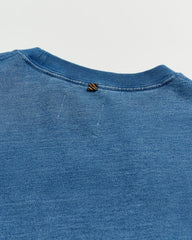 Men Indigo Terry Sweatshirt Denim | Billy Reid Sweaters & Sweatshirts