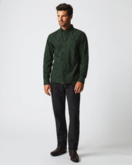 Men Kudzu Tuscumbia Shirt Evergreen/pine Green | Billy Reid Shirting