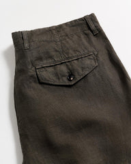 Men Linen Moore Short Steel Grey | Billy Reid Bottoms