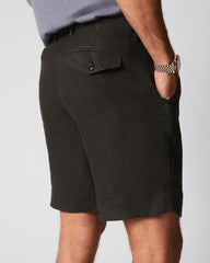 Men Linen Moore Short Steel Grey | Billy Reid Bottoms