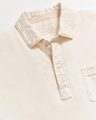 Men Long Sleeve Pensacola Polo Tinted White | Billy Reid Polos, Tees & Henleys