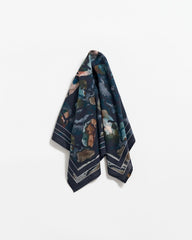 Men Low Tide Bandana Black Mix | Billy Reid Accessories