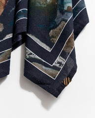 Men Low Tide Bandana Black Mix | Billy Reid Accessories