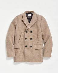 Men Luxury Bond Peacoat Charcoal/tan | Billy Reid Jackets & Outerwear