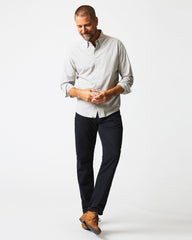 Men Melange Check Tuscumbia Shirt Light Gray/yellow | Billy Reid Shirting