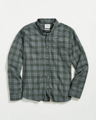 Men Melange Plaid Tuscumbia Shirt Bd Charcoal/green | Billy Reid Shirting