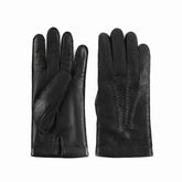 Men Mens Leather Gloves Black | Billy Reid Accessories