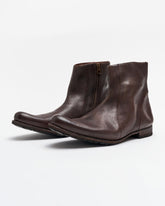 Men Paglia Moto Boot Black/dark Brown | Billy Reid Footwear
