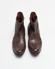 Men Paglia Moto Boot Black/dark Brown | Billy Reid Footwear
