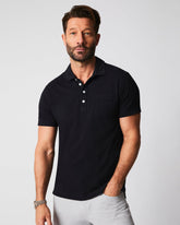 Men Pensacola Polo Black | Billy Reid Polos, Tees & Henleys