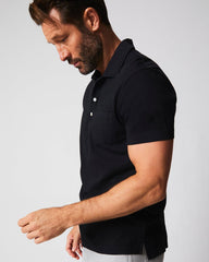 Men Pensacola Polo Black | Billy Reid Polos, Tees & Henleys