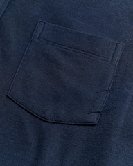 Men Pique Pensacola Polo Carbon Blue | Billy Reid Polos, Tees & Henleys