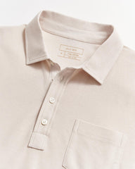 Men Pique Pensacola Polo Natural | Billy Reid Polos, Tees & Henleys