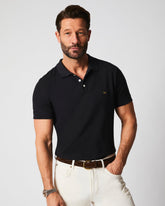Men Pique Polo Black | Billy Reid Polos, Tees & Henleys