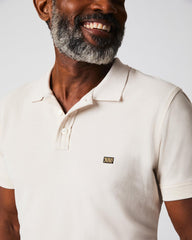 Men Pique Polo Natural | Billy Reid Polos, Tees & Henleys