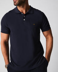 Men Pique Polo Navy | Billy Reid Polos, Tees & Henleys