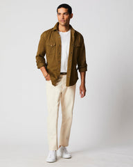 Men Shoals Twill Shirt Slate Green | Billy Reid Shirting