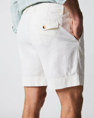 Men Slub Cotton Short Tinted White | Billy Reid Bottoms