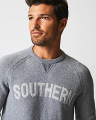 Men Southern Sweater Grey | Billy Reid Sweaters & Sweatshirts