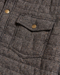 Men Tweed Theo Shirt Jacket Chocolate Tweed | Billy Reid Jackets & Outerwear