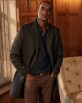 Men Walking Car Coat Charcoal | Billy Reid Jackets & Outerwear
