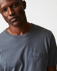 Men Washed Tee Black | Billy Reid Polos, Tees & Henleys