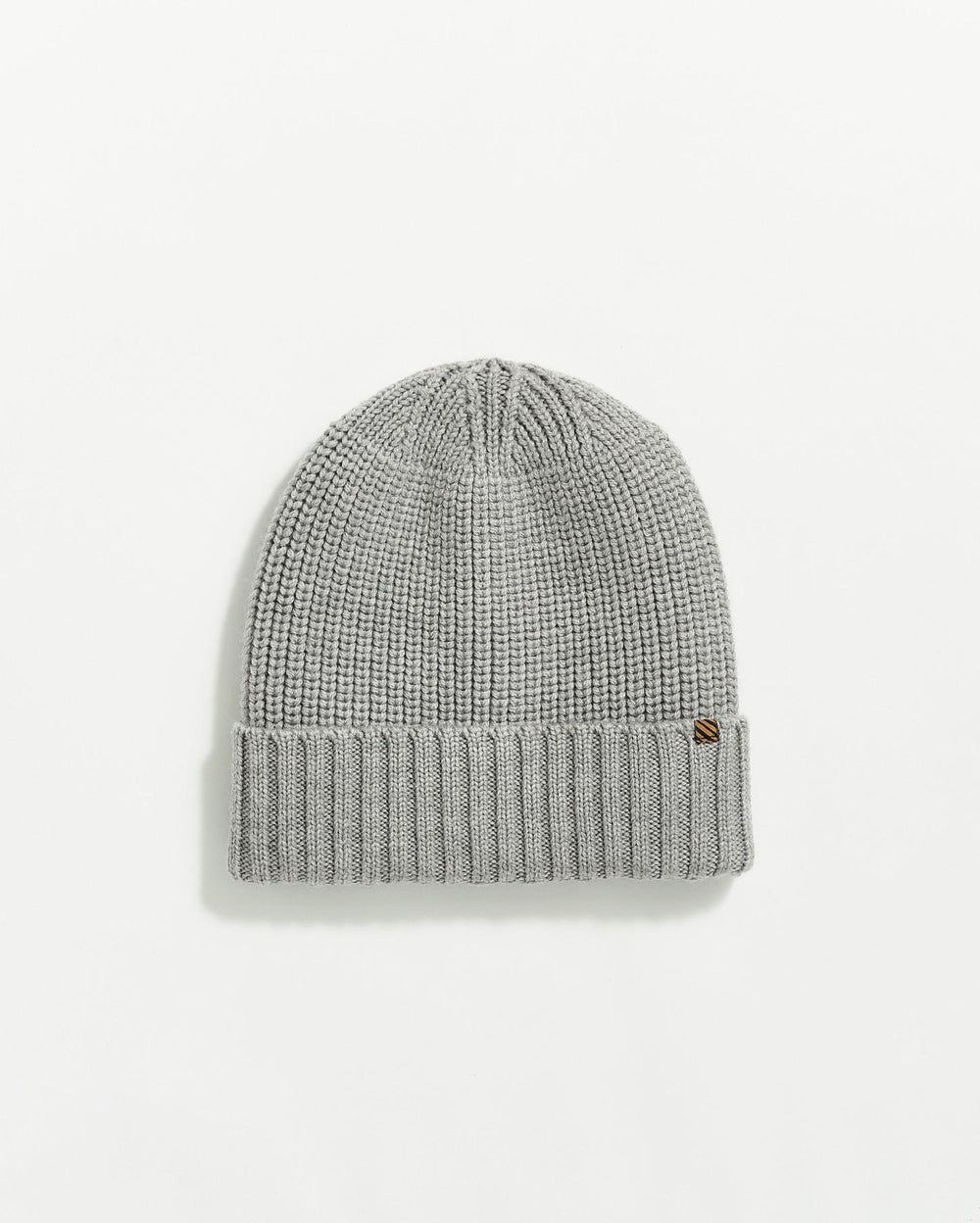 Men Wool Ribbon Beanie Grey | Billy Reid Accessories