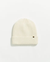Men Wool Ribbon Beanie Natural | Billy Reid Accessories